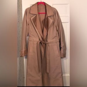 Rachel Roy runway reversible trench coat.
